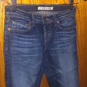J Brand Blue Denim Skinny Jeans Size 24 LIKE